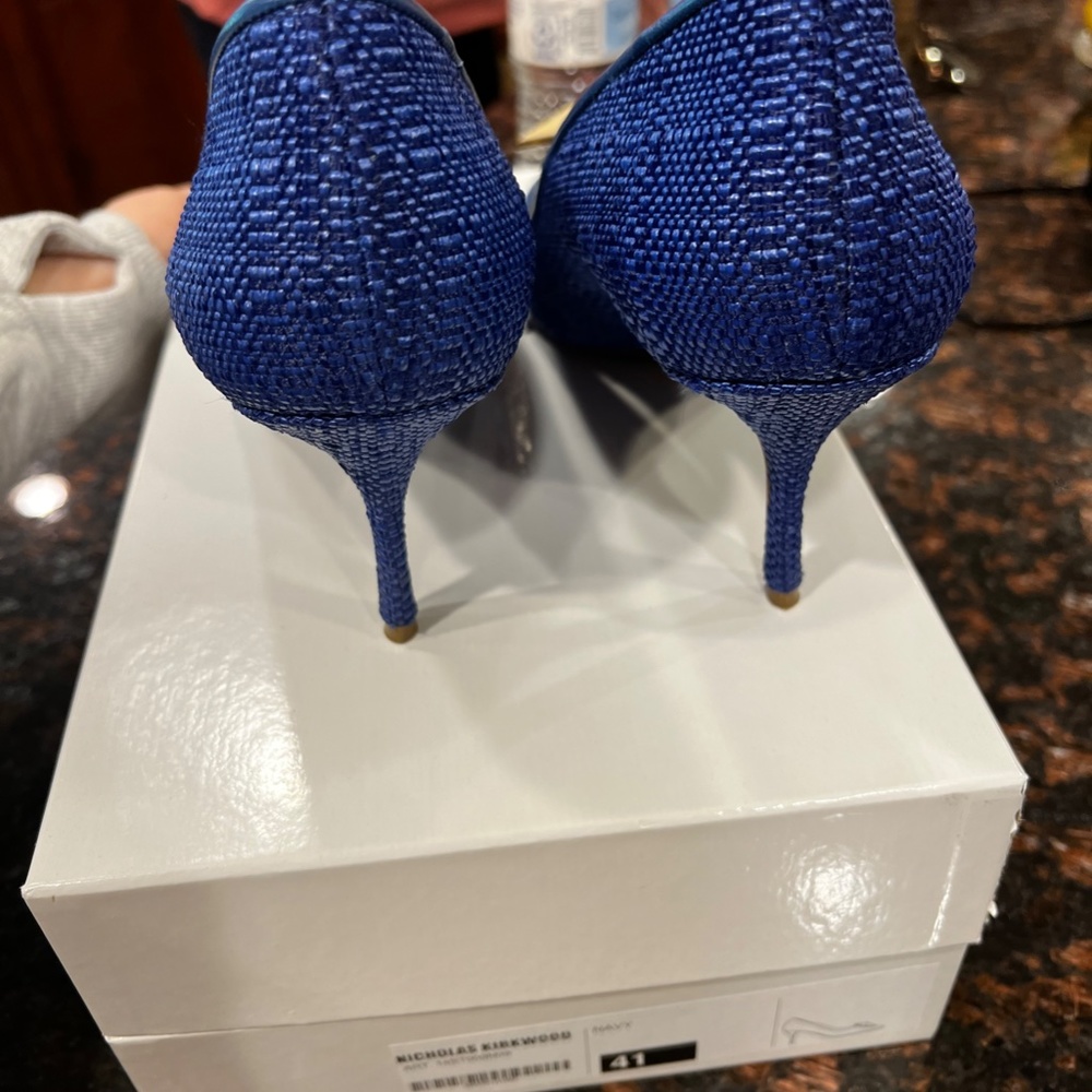 Nicholas Kirkwood Blue Heel - Picture 5 of 5